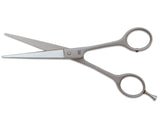 Mars Professional Stainless Steel Scissors with Finger Rest, Microserrated