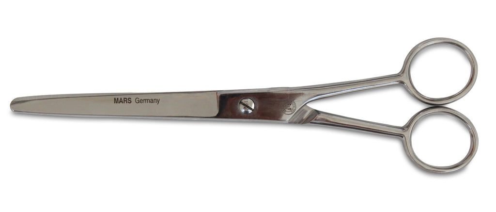 Mars Professional Stainless Steel Curved Scissors, Polished Blades, Ro –  Mars Coat King