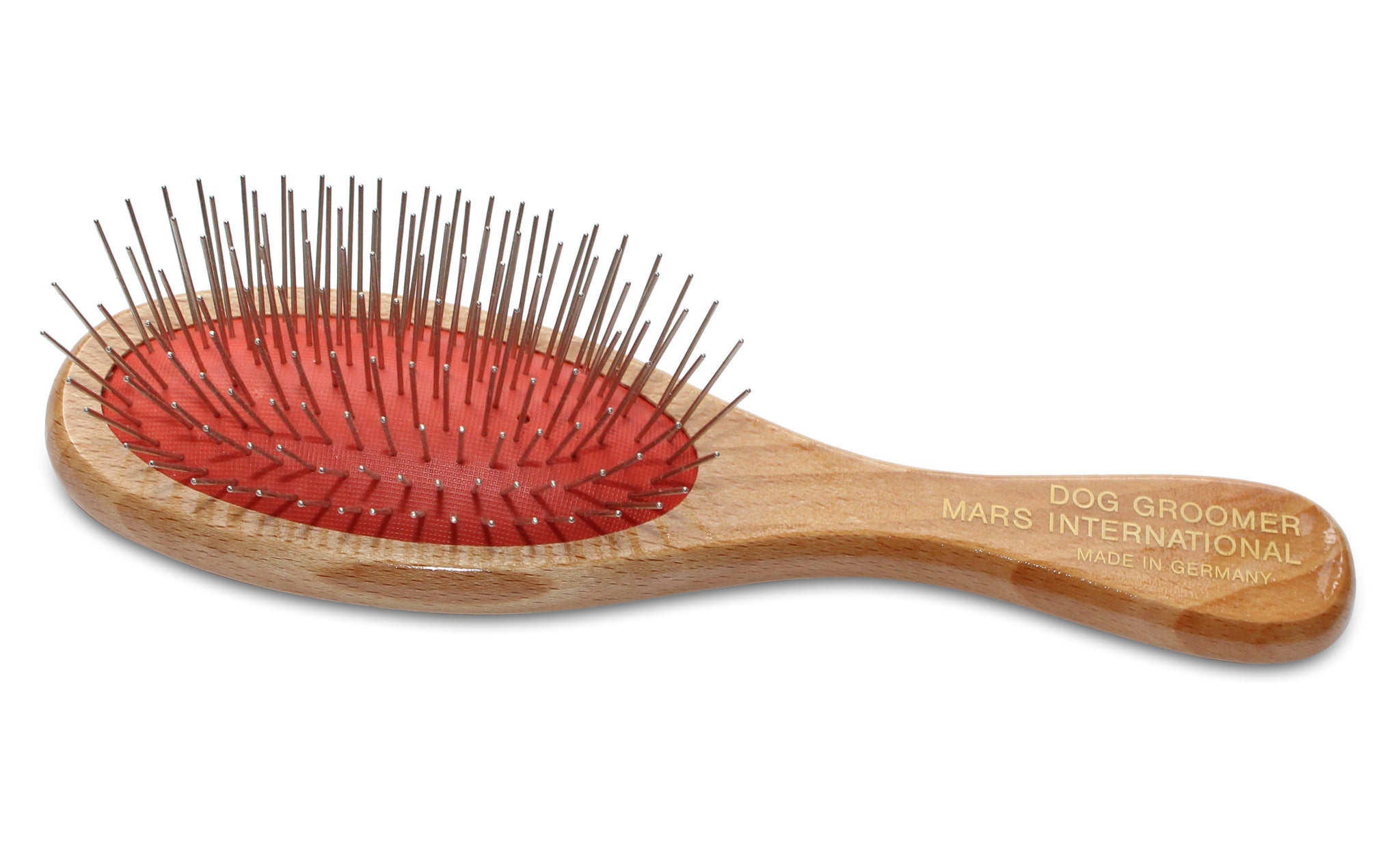 BioSilk For Dogs Eco-Friendly Boar Hair Bristle Brush In Mint Green | Easy To Hold Ergonomic Handle Dog Brush For Shedding | Best Pet Brush For Dog Grooming