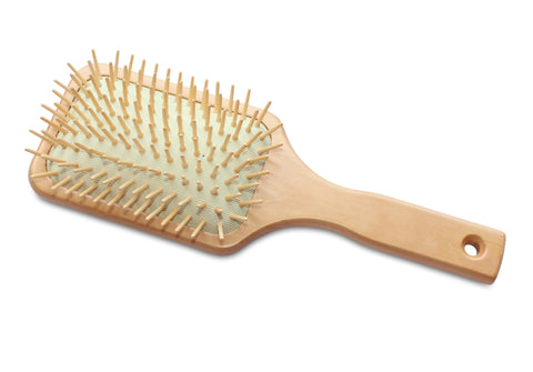 Mars Professional Superior Double Sided Mane and Tail Horse Brush, Paddle Style with Real Wooden Pins