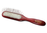 Mars Professional Advanced Maxipin Dog Brush, Solid Wood Handle and Stainless Steel Pins