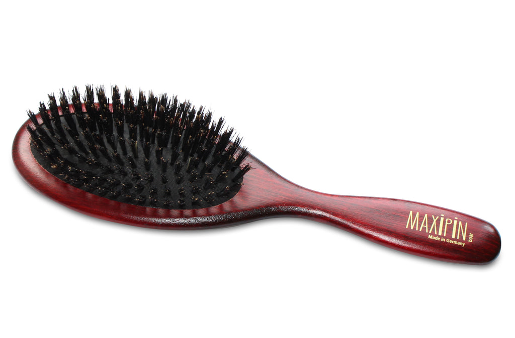 Boar Bristle Hair Brush with Beechwood Handle