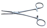 Mars Professional Hairpuller and Hemostat, Stainless Steel and Locking Mechanism, Rounded Tips
